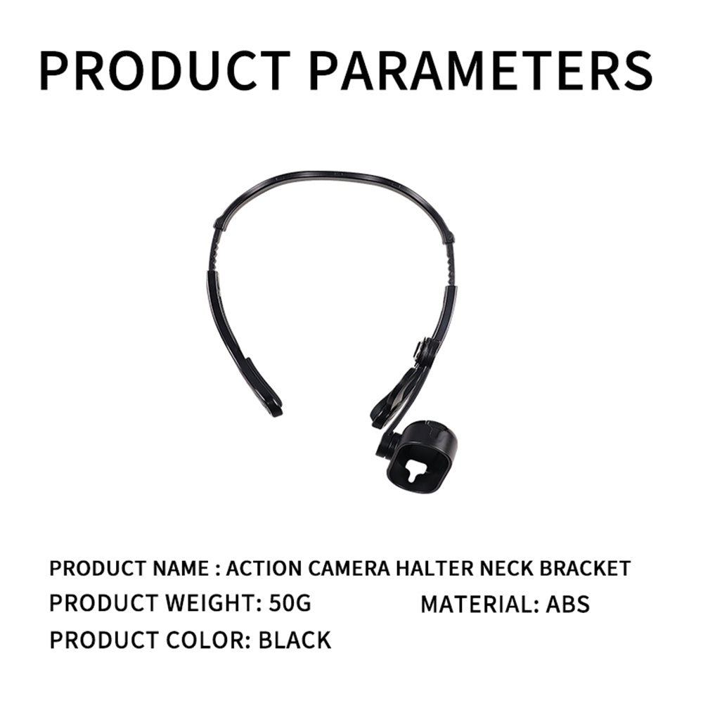 For Insta360 GO3 Action Camera Halter Neck Bracket First Perspective Shooting Adapter For Insta360 GO3 Action Camera Halter Neck Bracket First Perspective Shooting Adapter